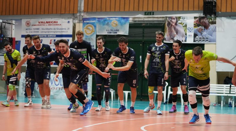 Volley, Coppa Italia serie B maschile. Acqui Terme, buona la prima, col brivido!
