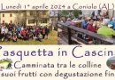 Camminata di Pasquetta con degustazione: appuntamento lunedì 1 aprile a Coniolo